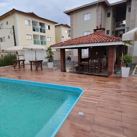 Apartamento Aconchegante Com Piscina - Praia Grande أوباتوبا المظهر الخارجي الصورة